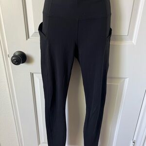 Fabletics Black High-Waist Pocket Leggings